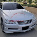 Unpainted Toyota Mark X High-Grade Fiber Glass Body Kit 4 Piece 2004-10 3