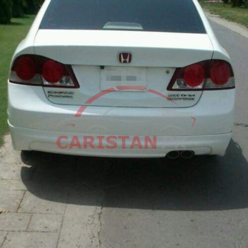 Unpainted Honda Civic Reborn High-Grade Fiber Glass Body Kit 2 Pc 1