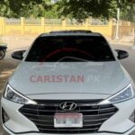 Hyundai Elantra Batman Style Side Mirror Cover Carbon Fiber 2