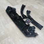 Honda Civic X Rear Bumper Diffuser With Square Light 2016-21 4