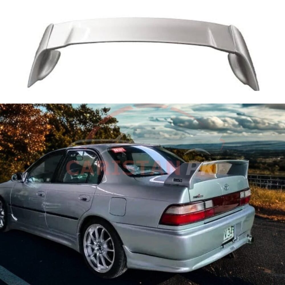 Unpainted ABS Plastic Mugen Style Trunk Spoiler 3 Piece