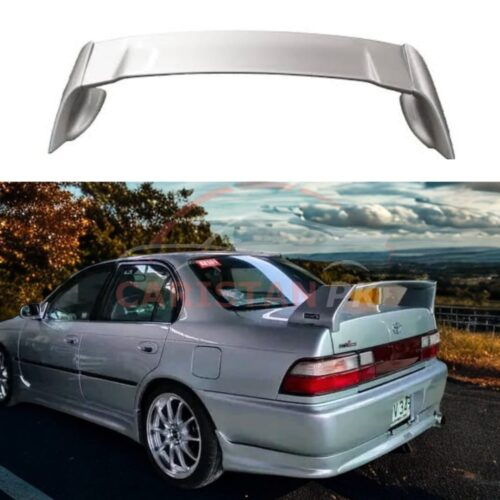 Unpainted ABS Plastic Mugen Style Trunk Spoiler 3 Piece