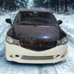 Unpainted Honda Civic Reborn Mugen High-Grade Fiber Glass Body Kit 2 Pc 3 Unpainted Honda Civic Reborn Mugen High-Grade Fiber Glass Body Kit 2 Pc 3