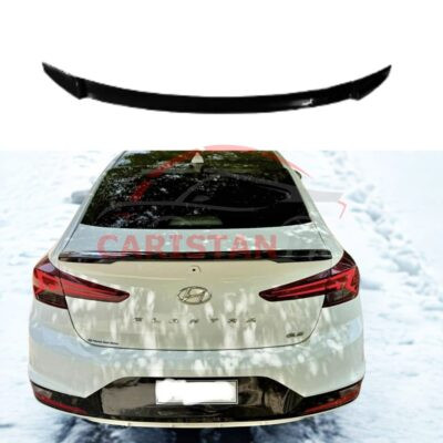 Unpainted Hyundai Elantra Trunk Spoiler Design A