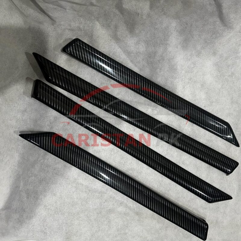 Honda Civic X Carbon Fiber Door Panel Upper Trims 2016-21 2