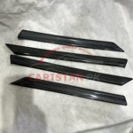 Honda Civic X Carbon Fiber Door Panel Upper Trims 2016-21 3