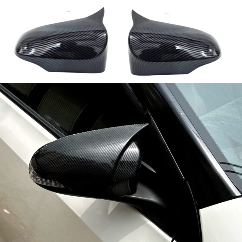 Toyota Corolla Axio Batman Style Carbon Fiber Side Mirror Cover 2014-25 Toyota Corolla Axio Batman Style Carbon Fiber Side Mirror Cover 2014-25