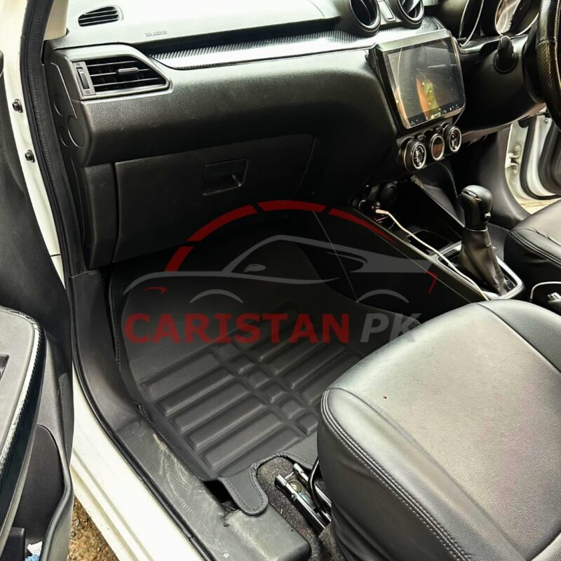 Suzuki Swift 5D Floor Mats Black 2022 Model & Onwards