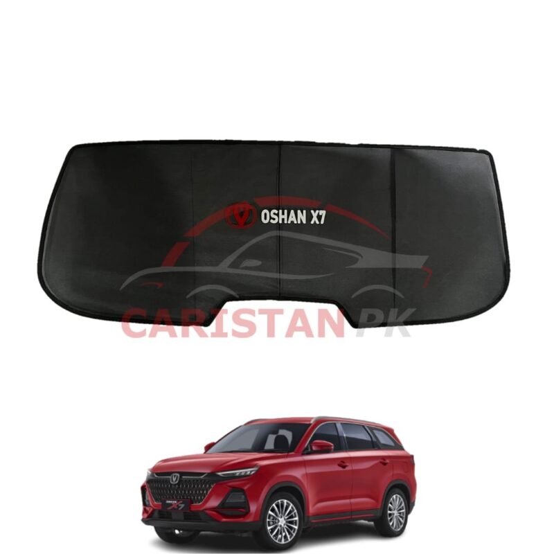 Changan Oshan X7 Back Screen Curtain With Logo Changan Oshan X7 Back Screen Curtain With Logo