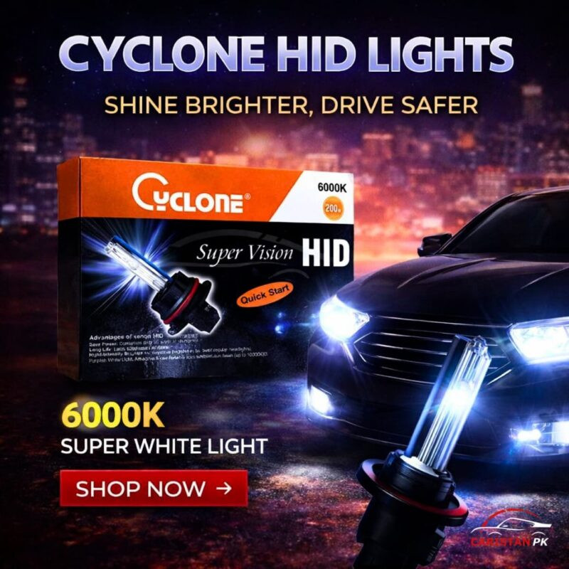Cyclone Super Bright 200 Watts HID Lights H4 H11 9005