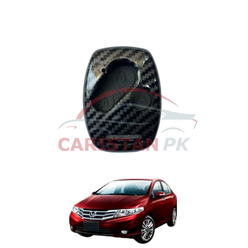 Honda City Key Shell Key Case Carbon Fiber 2009-21 Honda City Key Shell Key Case Carbon Fiber 2009-21
