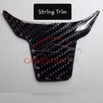 Honda Civic Carbon Fiber Steering Trim 2016-21 Model 1 Honda Civic Carbon Fiber Steering Trim 2016-21 Model 1