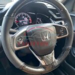 Honda Civic Carbon Fiber Steering Trim 2016-21 Model Honda Civic Carbon Fiber Steering Trim 2016-21 Model