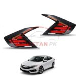 Honda Civic Lava Rear Lamps Smoke 2016-21 1