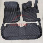 Honda Civic Reborn 7D Floor Mats Black With Beige Stitch 5