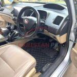 Honda Civic Reborn 7D Floor Mats Full Black 1