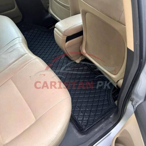 Honda Civic Reborn 7D Floor Mats Full Black 2