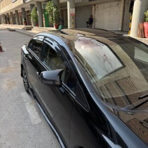 Honda Civic Reborn Batman Style Side Mirror Cover Carbon Fiber 3