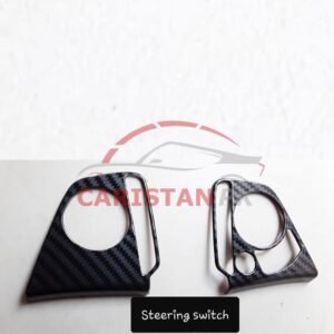 Honda Civic X Multimedia Steering Controls Carbon Fiber Trim 2016-21 1
