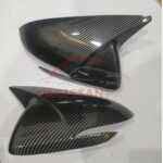 Hyundai Elantra Batman Style Side Mirror Cover Carbon Fiber 2