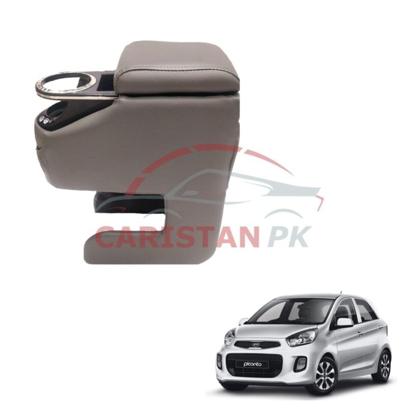 KIA Picanto Car Armrest Grey KIA Picanto Car Armrest Grey