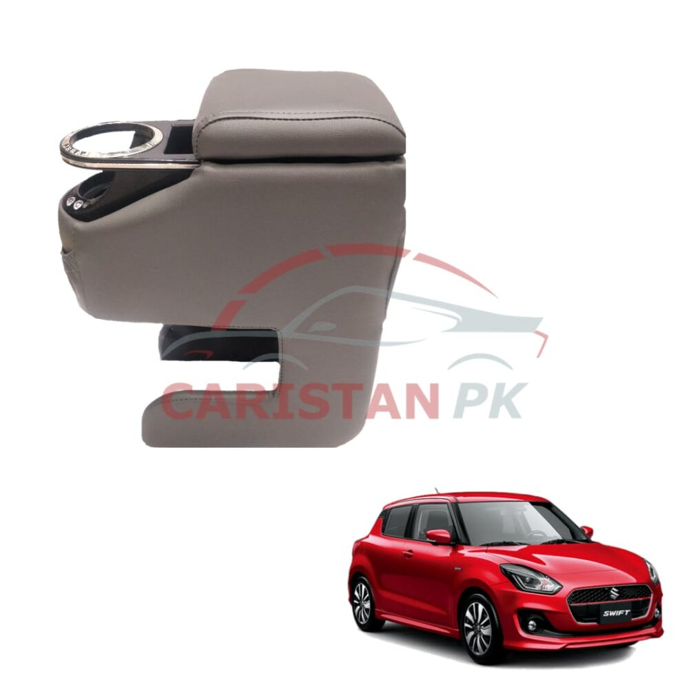 Suzuki Swift Car Armrest Grey 2022 Model & Onwards Suzuki Swift Car Armrest Grey 2022 Model & Onwards