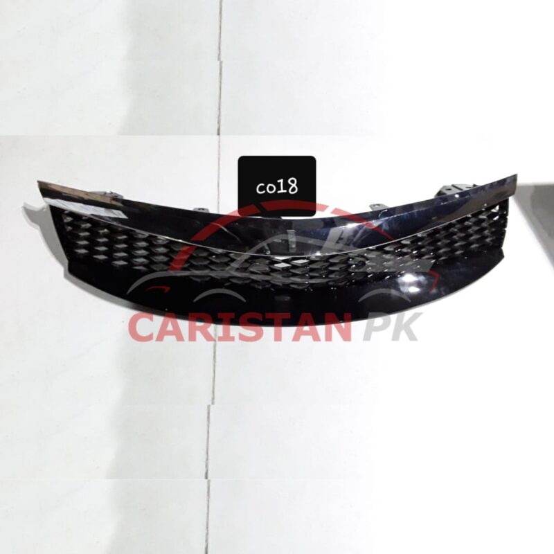 Toyota Corolla Front Mesh Grille With Chrome 2017-26 Model Toyota Corolla Front Mesh Grille With Chrome 2017-26 Model