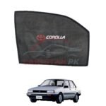 Toyota Corolla Sunshades With Logo 1984-86