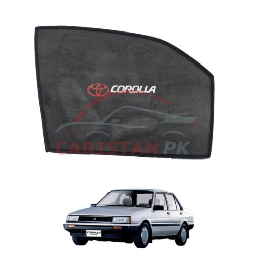 Toyota Corolla Sunshades With Logo 1984-86