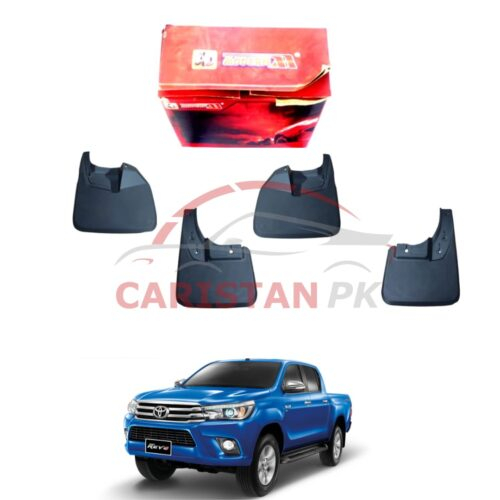 Toyota Hilux Revo Mud Flaps Splash Guard Black