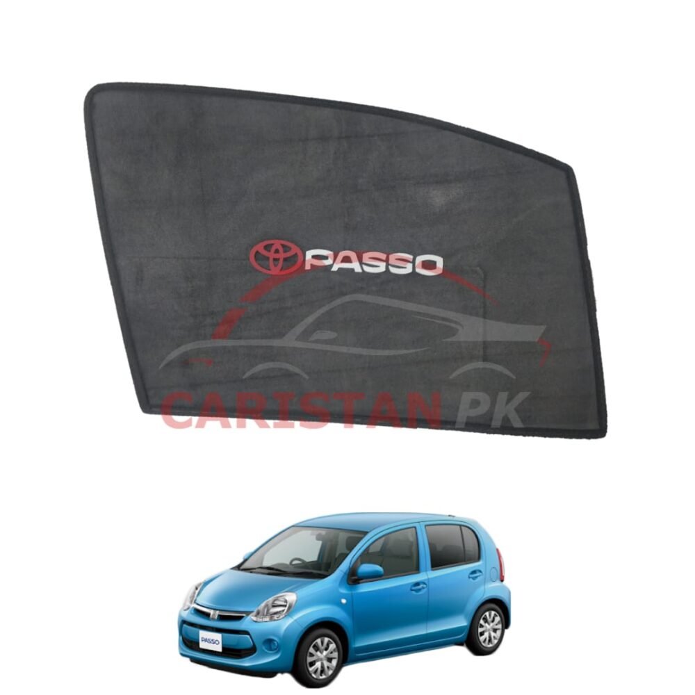 Toyota Passo Sunshades With Logo 2011-16