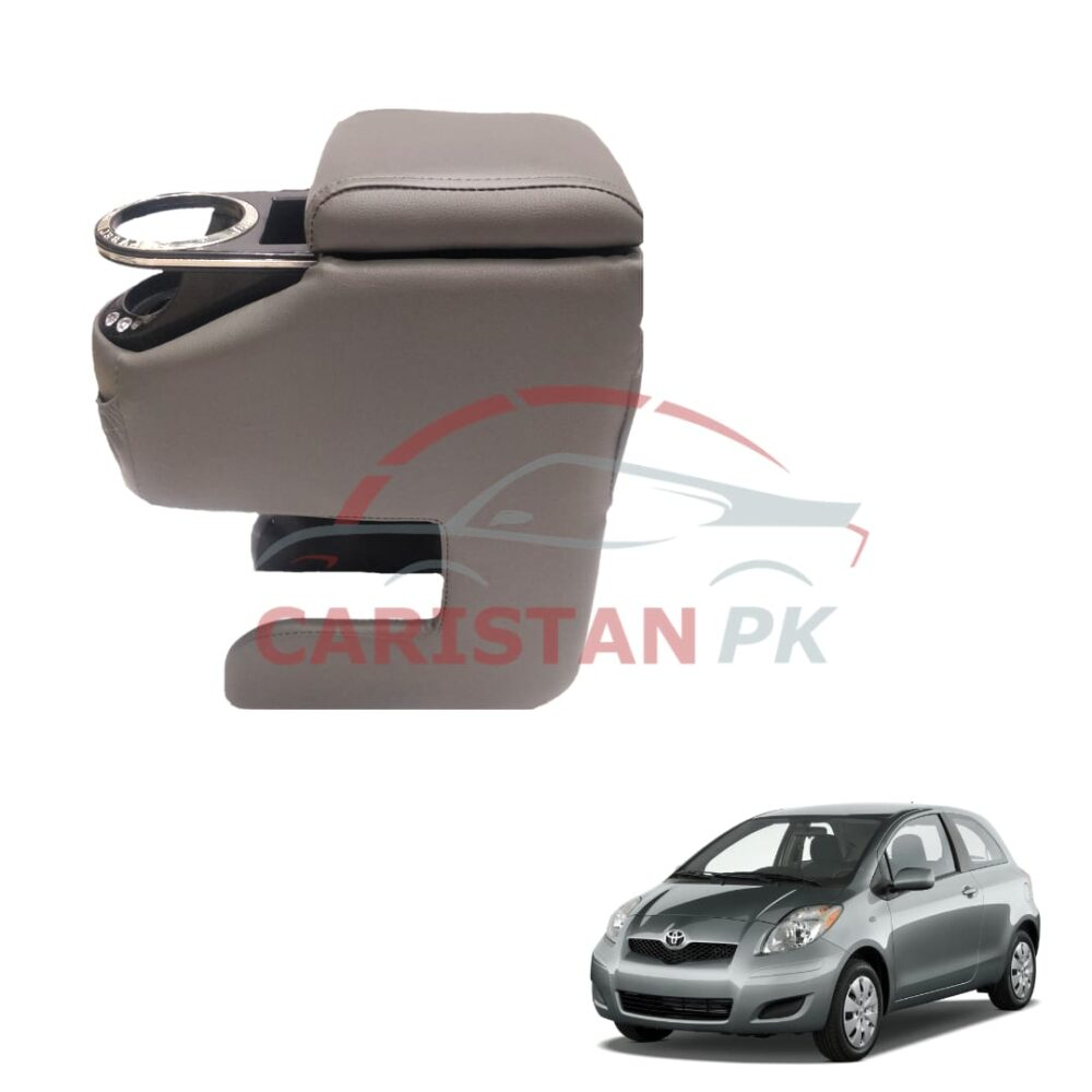 Toyota Vitz Car Armrest Grey 2006-10 Model