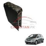 Toyota Vitz Custom Fit Armrest Black With Beige Stitch 2006-10