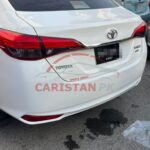 Toyota Yaris Trunk Chrome Garnish 1
