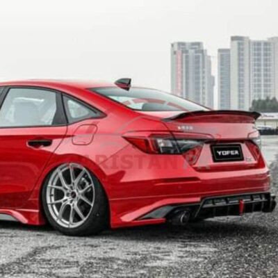 Unpainted Honda Civic Fiber Glass Body Kit 4 Piece 2022 Model & Onwards 2