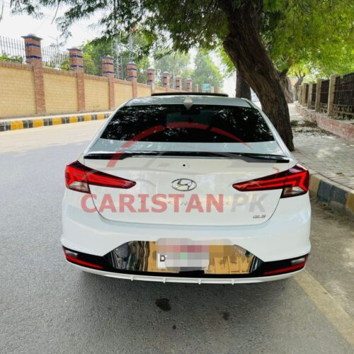 Unpainted Hyundai Elantra Trunk Spoiler Design A 4