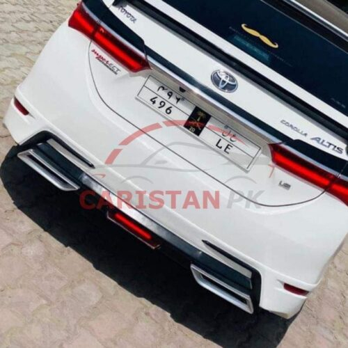 Unpainted Toyota Corolla ABS Plastic Sports Body Kit V2 2017-21 2