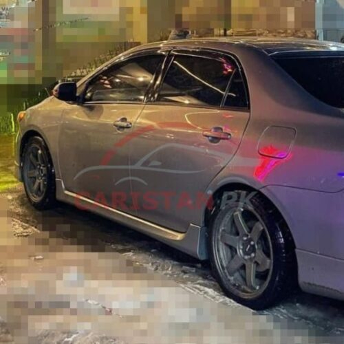 Unpainted Toyota Corolla Fiber Glass Design A Body Kit 2009-10 4 Pc 1