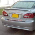 Unpainted Toyota Corolla Lip Spoiler 2002-08 Model 1