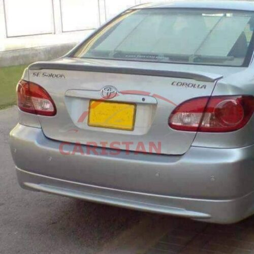 Unpainted Toyota Corolla Lip Spoiler 2002-08 Model 1