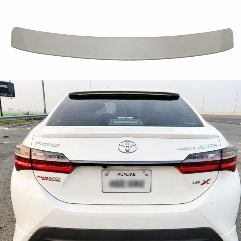 Unpainted Toyota Corolla Roof Spoiler ABS Plastic Design A 2014-26