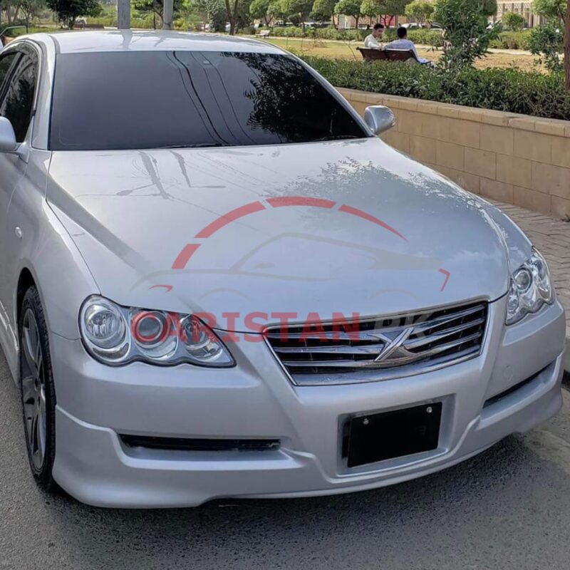 Unpainted Toyota Mark X High-Grade Fiber Glass Body Kit 2 Piece 2004-10 4