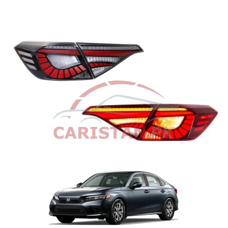 Honda Civic Tail Lamps Red V2 2022 Model & Onwards 2