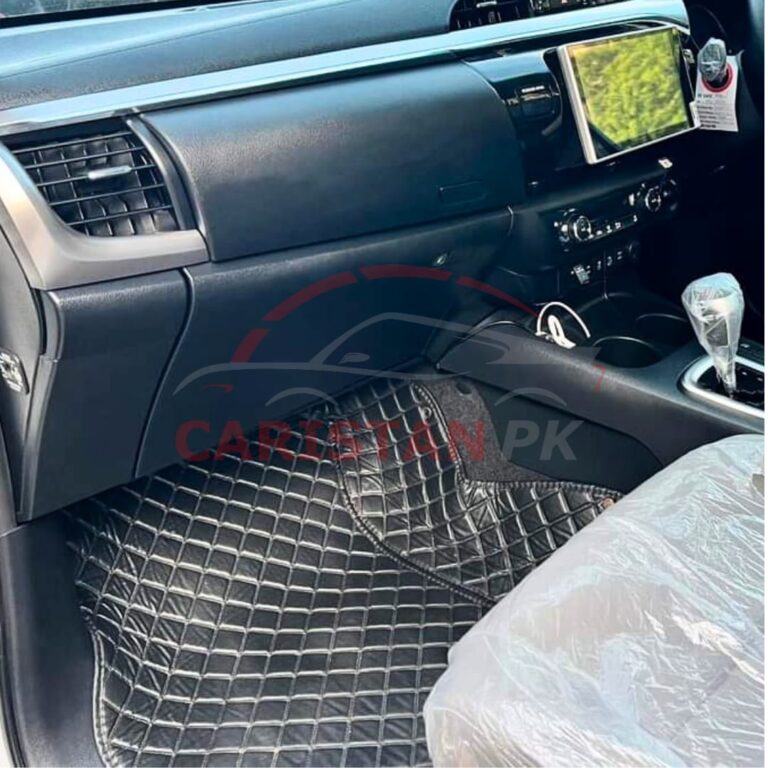 Toyota Hilux Revo 7D Floor Mats Black