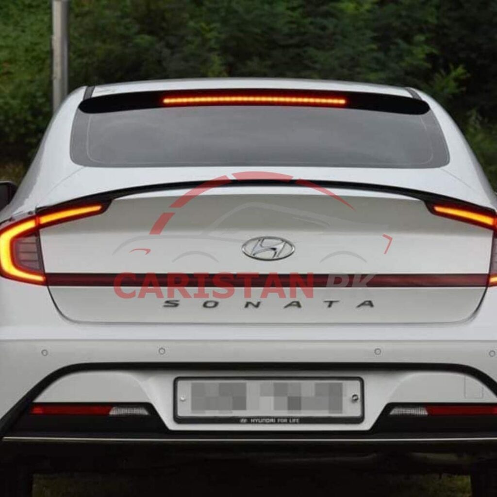 Unpainted Hyundai Sonata ABS Plastic Trunk Spoiler 3
