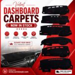 Premium Velvet Dashboard Carpets Available For Most Cars 5