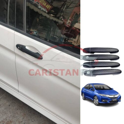 Honda City Carbon Fiber Handle Cover 2022 Model & Onwards