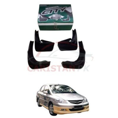 Honda City Mud Flaps Splash Guards Black 2007-08
