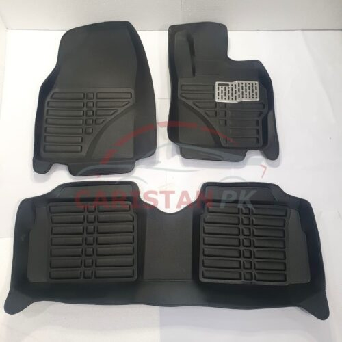 Toyota Aqua 5D Floor Mats Black 2017-22 2