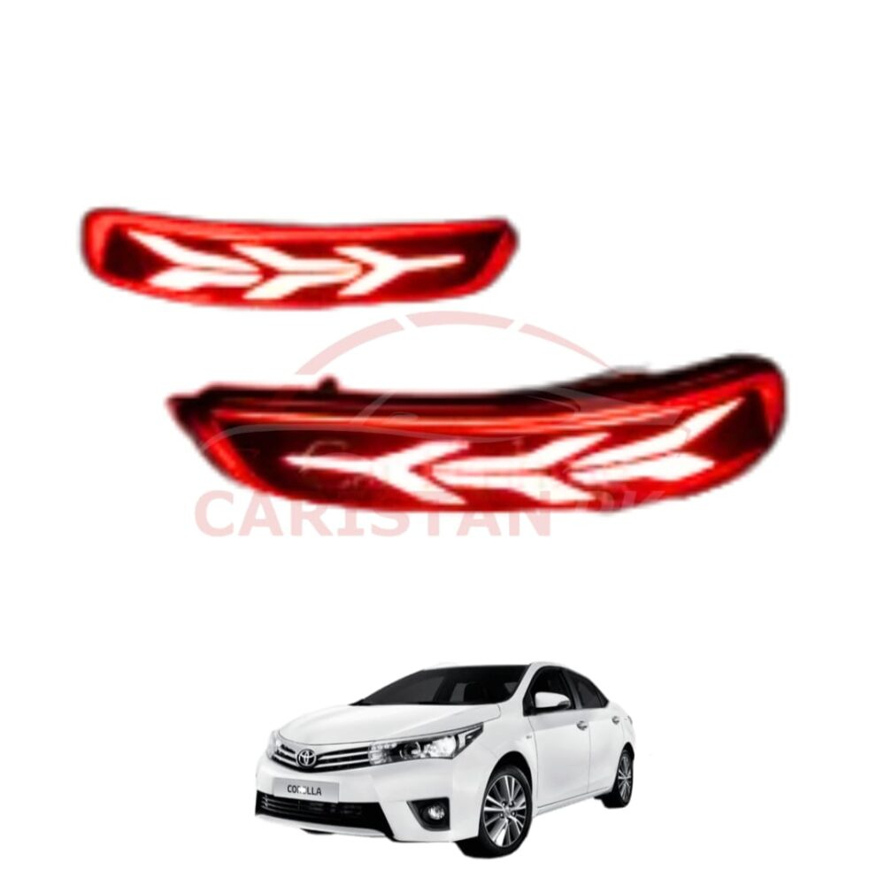 Toyota Corolla Arrow Style Reflector Light Design A 2014-16